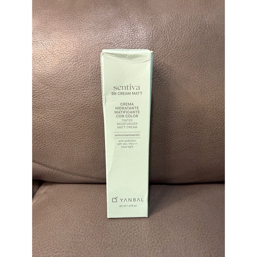 Yanbal Sentiva BB Cream Matt Tinted Moisturizer SPF 30 PA+++ 40ml 1.3oz New Box